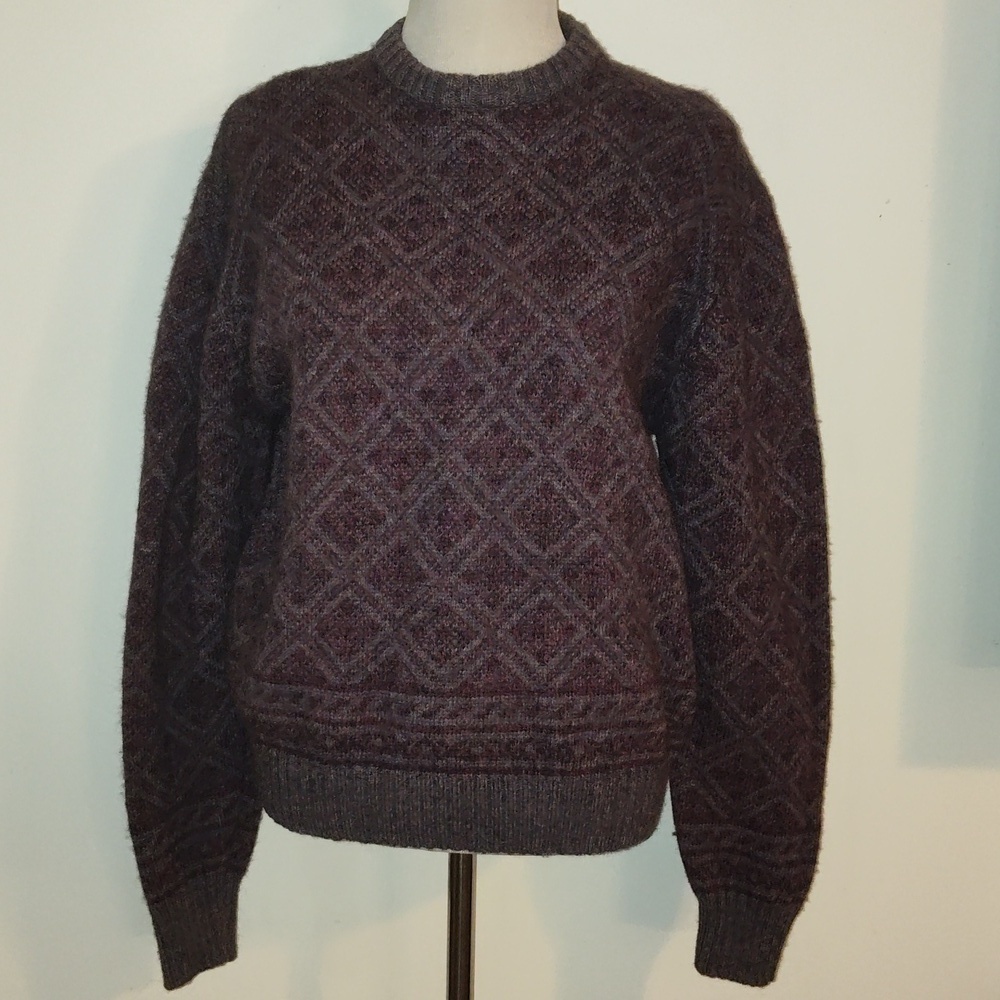 Vintage 90's  McGregor Wool  Unisex Sweater  XL multicolor